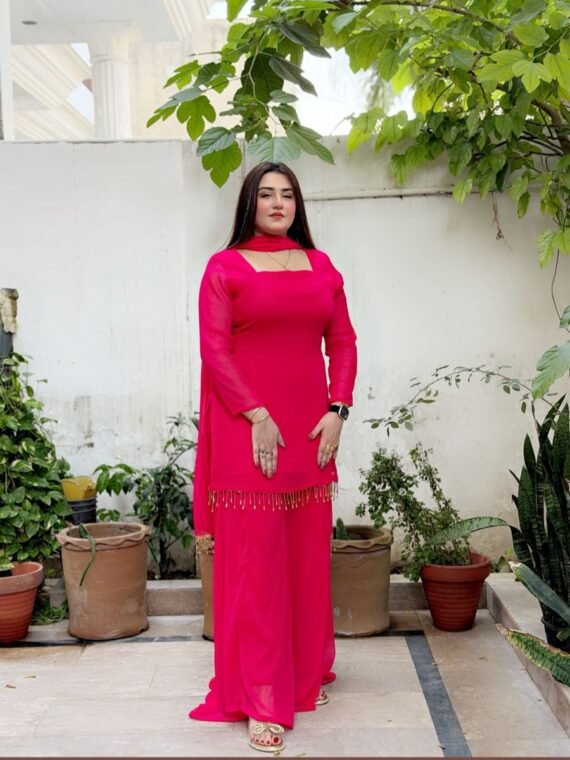3pcs Sharara Suite with &Duptta