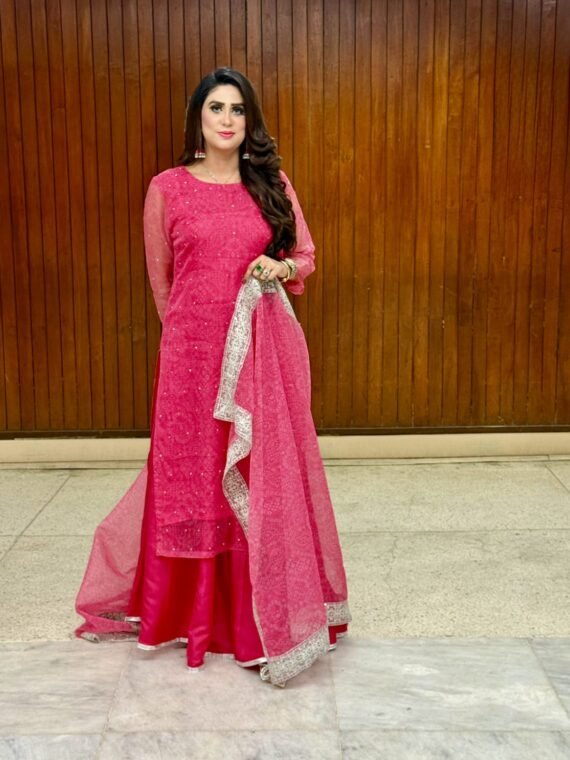 3pcs Sharara Suite with &Duptta