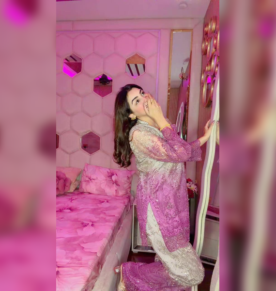 Duoble Shaded Embroidered Cutdana