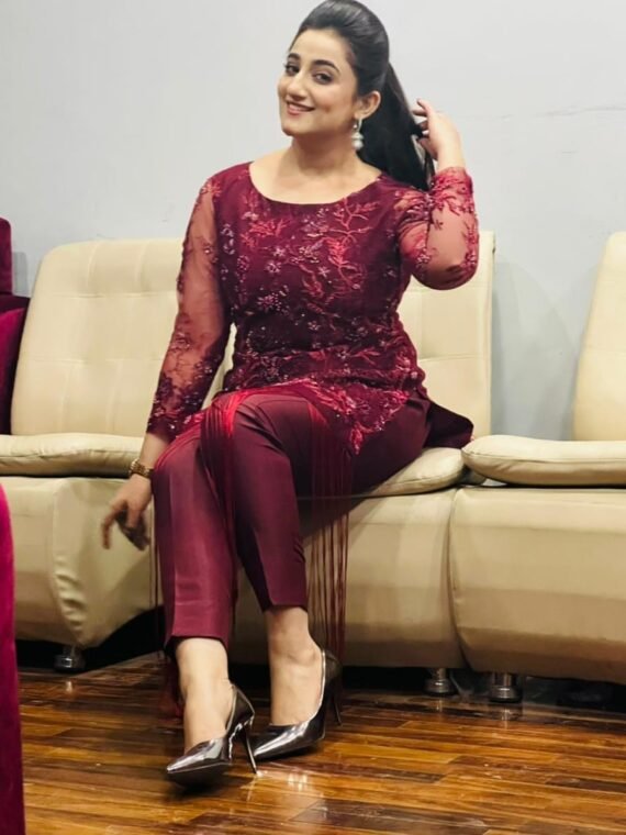 Embroidered 2pcs Suite