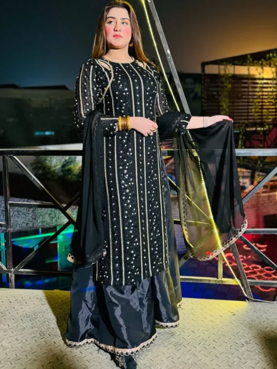 Chikankari 3pcs suite
