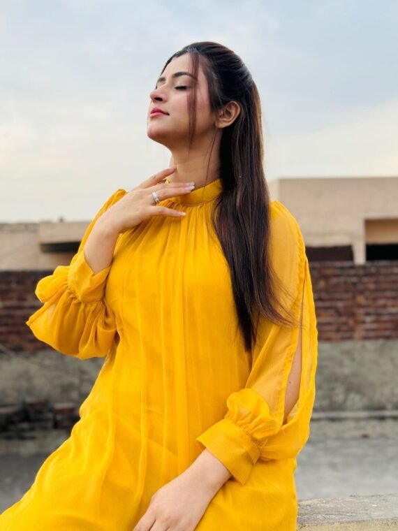 2pcs Chiffon Dress
