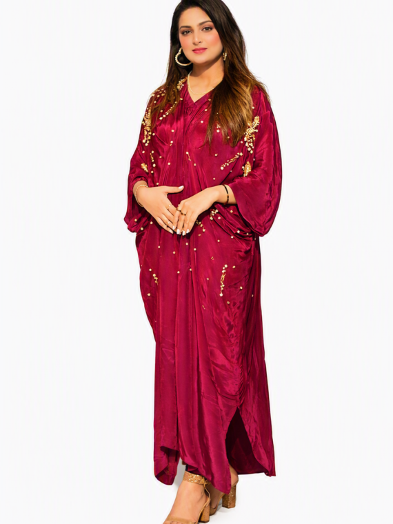2pcs Tussle Sillk hand made Kaftan